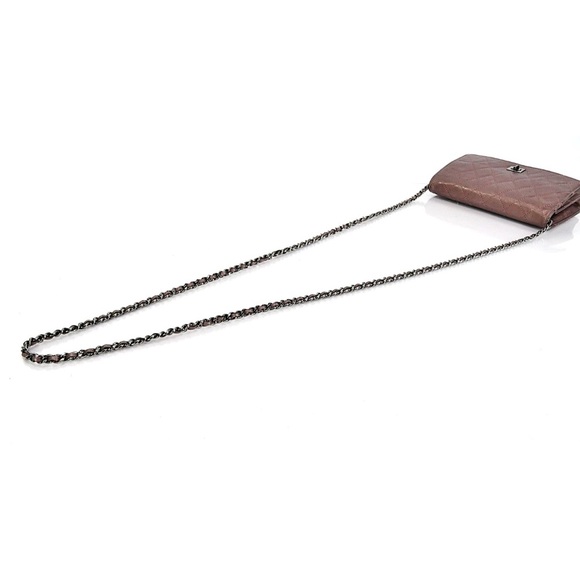 CHANEL Quilted Crossbody Bag - Taupe - Picture 8 of 15